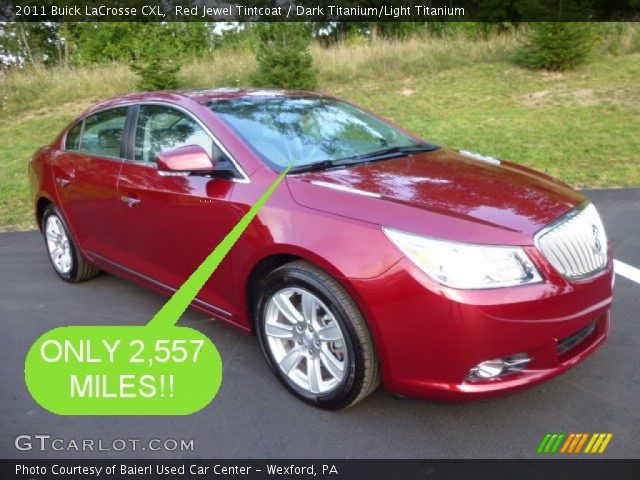 2011 Buick LaCrosse CXL in Red Jewel Tintcoat