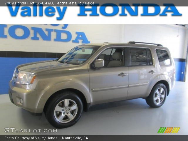 2009 Honda Pilot EX-L 4WD in Mocha Metallic