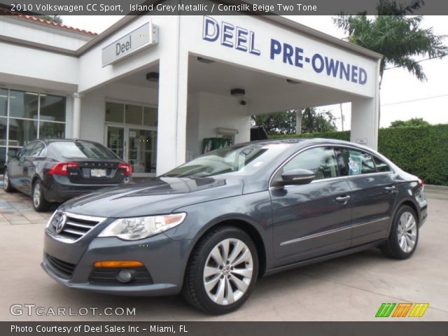 2010 Volkswagen CC Sport in Island Grey Metallic