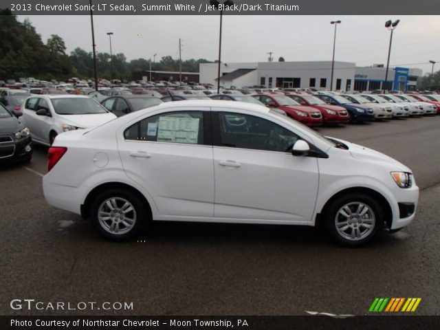 2013 Chevrolet Sonic LT Sedan in Summit White
