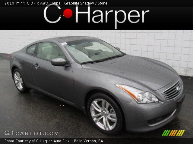 2010 Infiniti G 37 x AWD Coupe in Graphite Shadow
