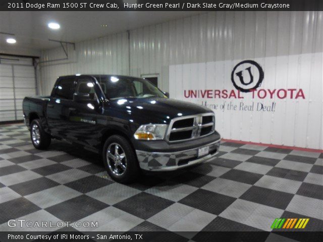 2011 Dodge Ram 1500 ST Crew Cab in Hunter Green Pearl