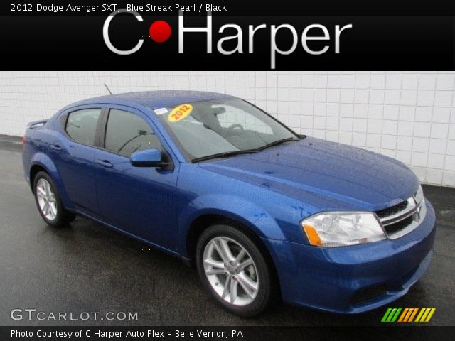 2012 Dodge Avenger SXT in Blue Streak Pearl