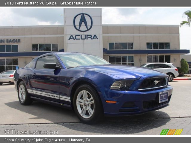 2013 Ford Mustang V6 Coupe in Grabber Blue