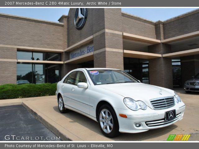 2007 Mercedes-Benz C 280 4Matic Luxury in Arctic White