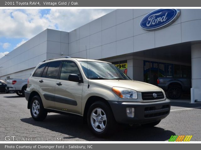 2001 Toyota RAV4  in Vintage Gold