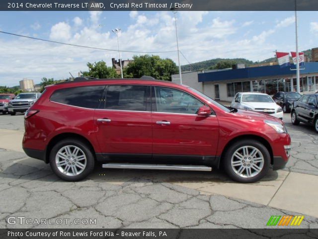 2014 Chevrolet Traverse LT AWD in Crystal Red Tintcoat