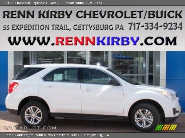2013 Chevrolet Equinox LS AWD in Summit White
