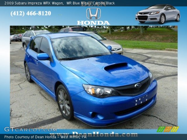 2009 Subaru Impreza WRX Wagon in WR Blue Mica