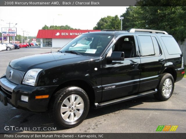 2008 Mercury Mountaineer AWD in Black