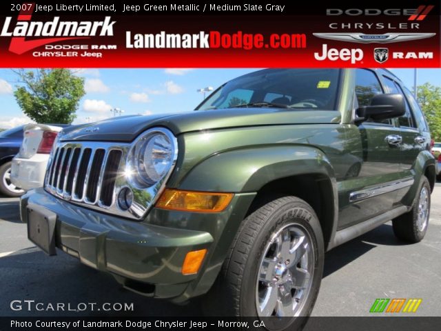 2007 Jeep Liberty Limited in Jeep Green Metallic