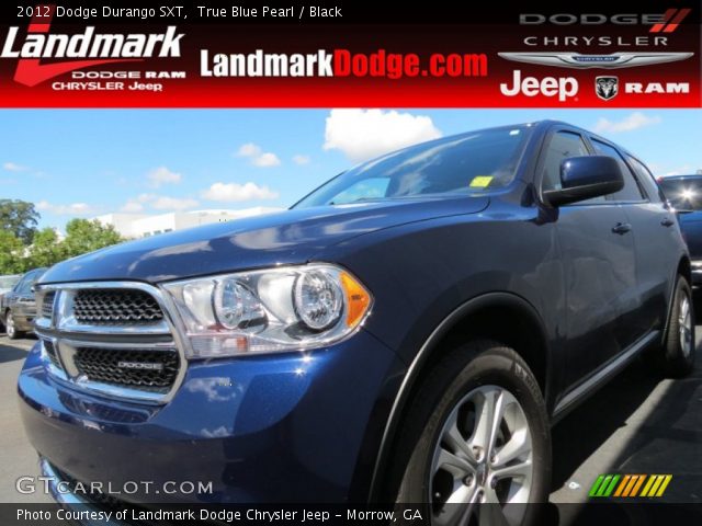 2012 Dodge Durango SXT in True Blue Pearl