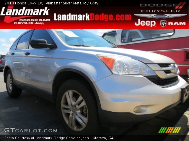 2010 Honda CR-V EX in Alabaster Silver Metallic