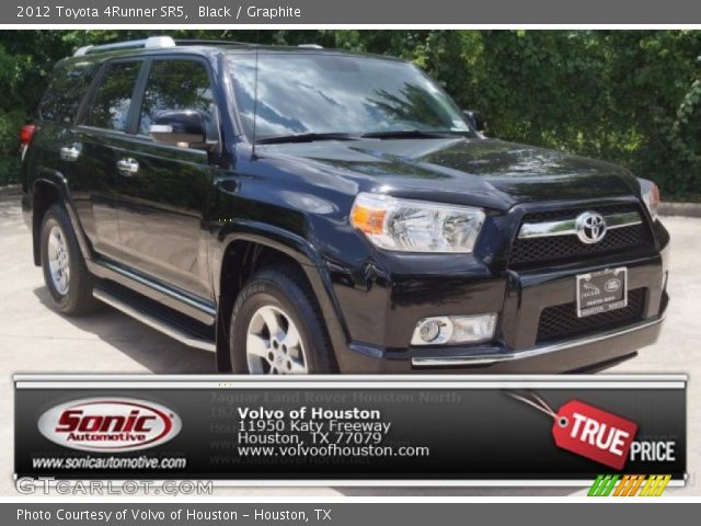 2012 Toyota 4Runner SR5 in Black