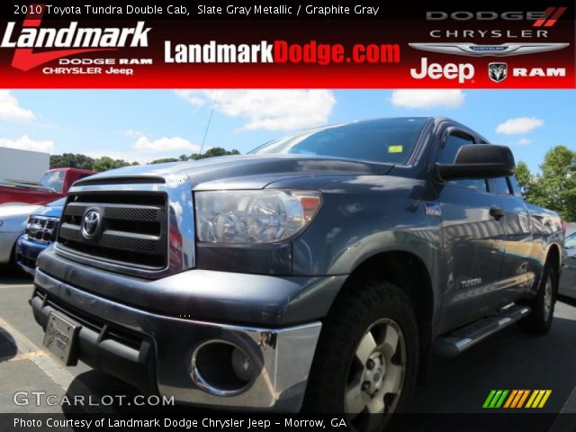 2010 Toyota Tundra Double Cab in Slate Gray Metallic