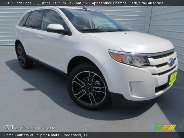 2013 Ford Edge SEL in White Platinum Tri-Coat