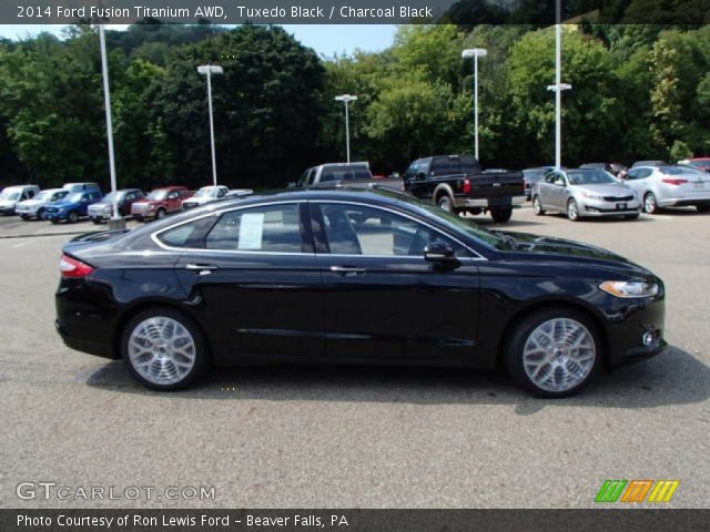 2014 Ford Fusion Titanium AWD in Tuxedo Black