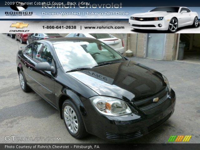 2009 Chevrolet Cobalt LS Coupe in Black