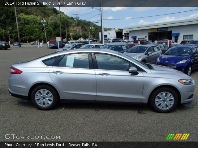 2014 Ford Fusion S in Ingot Silver