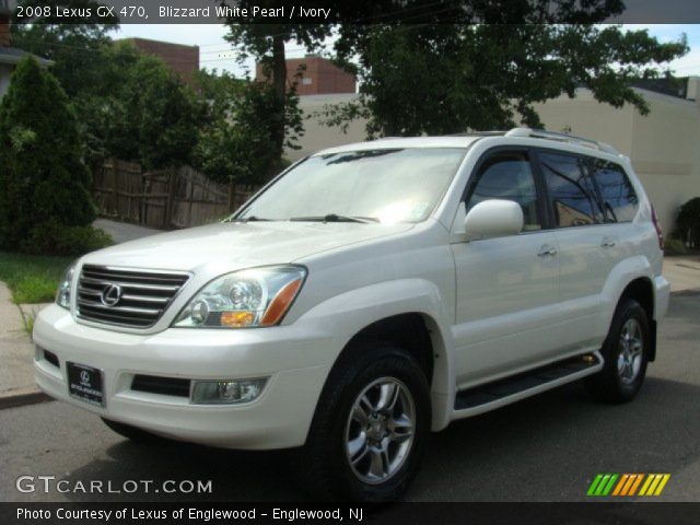 2008 Lexus GX 470 in Blizzard White Pearl