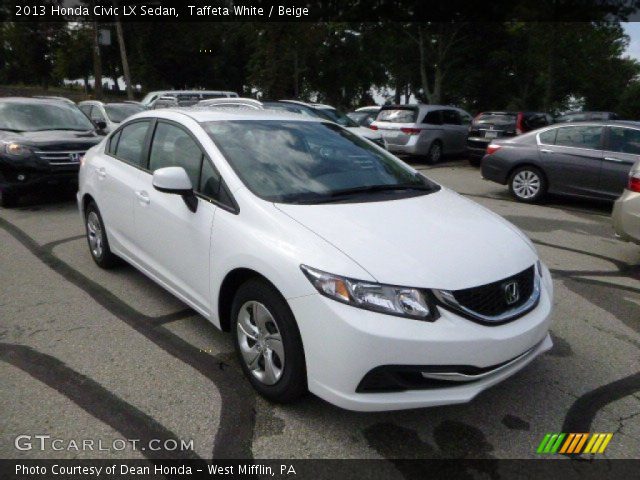 2013 Honda Civic LX Sedan in Taffeta White