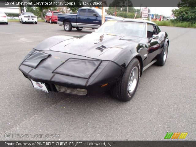 1974 Chevrolet Corvette Stingray Coupe in Black