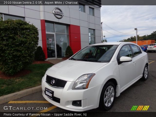2010 Nissan Sentra 2.0 SR in Aspen White