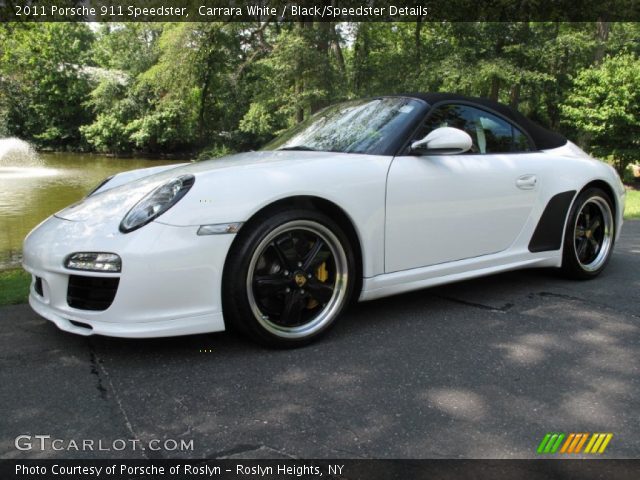 2011 Porsche 911 Speedster in Carrara White