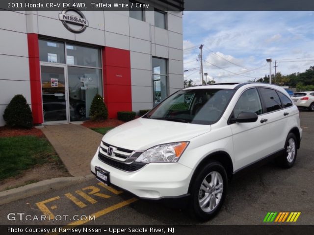 2011 Honda CR-V EX 4WD in Taffeta White