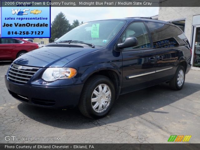 2006 Chrysler Town & Country Touring in Midnight Blue Pearl