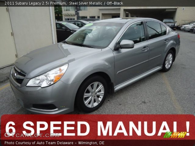 2011 Subaru Legacy 2.5i Premium in Steel Silver Metallic