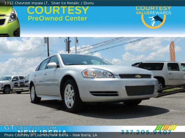 2012 Chevrolet Impala LT in Silver Ice Metallic