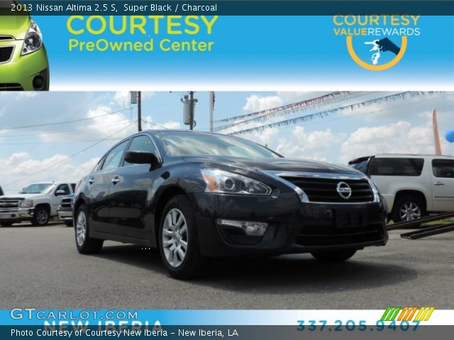 2013 Nissan Altima 2.5 S in Super Black