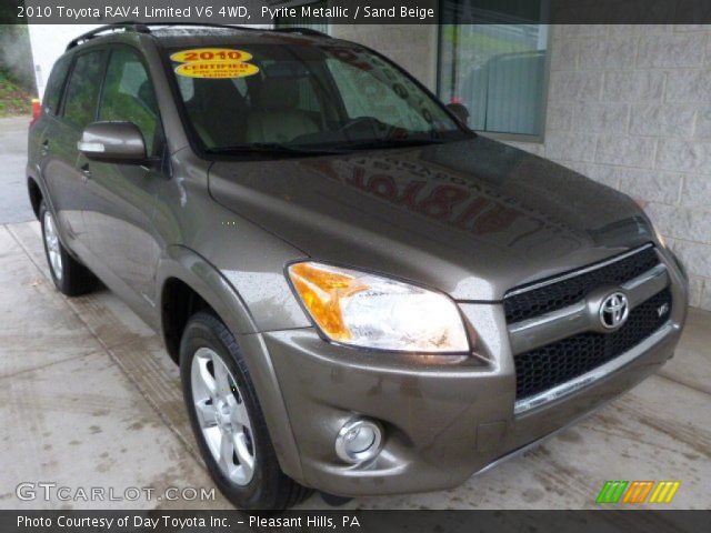 2010 Toyota RAV4 Limited V6 4WD in Pyrite Metallic