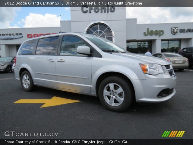 2012 Dodge Grand Caravan SXT in Bright Silver Metallic