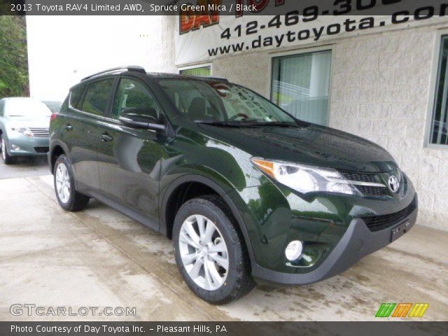 2013 Toyota RAV4 Limited AWD in Spruce Green Mica