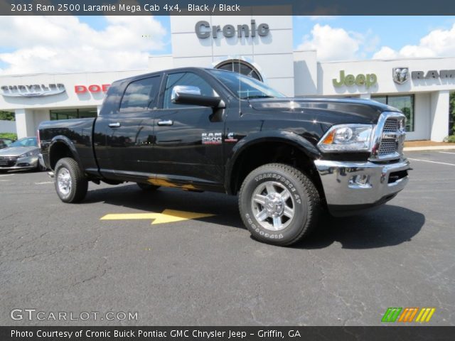 2013 Ram 2500 Laramie Mega Cab 4x4 in Black