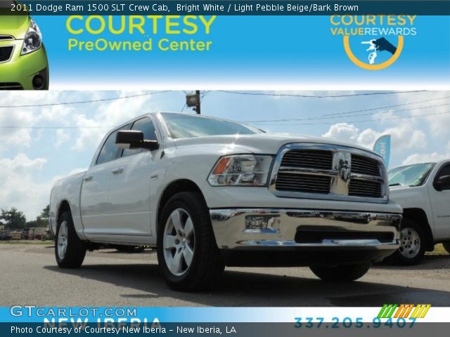 2011 Dodge Ram 1500 SLT Crew Cab in Bright White