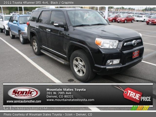 2011 Toyota 4Runner SR5 4x4 in Black