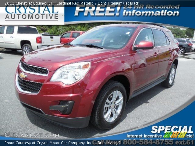 2011 Chevrolet Equinox LT in Cardinal Red Metallic
