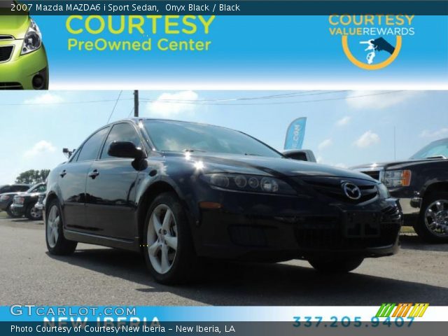 2007 Mazda MAZDA6 i Sport Sedan in Onyx Black