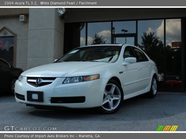 2004 Acura TL 3.2 in White Diamond Pearl