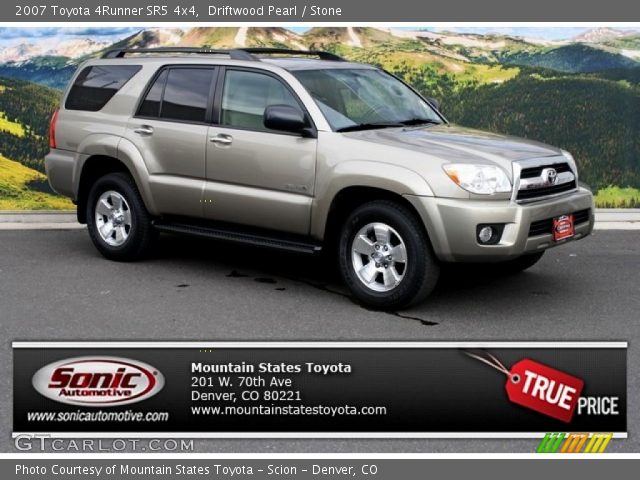 2007 Toyota 4Runner SR5 4x4 in Driftwood Pearl
