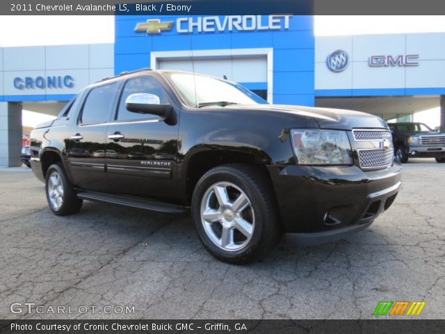 2011 Chevrolet Avalanche LS in Black