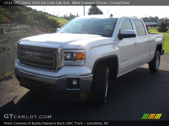 2014 GMC Sierra 1500 SLE Crew Cab 4x4 in White Diamond Tricoat