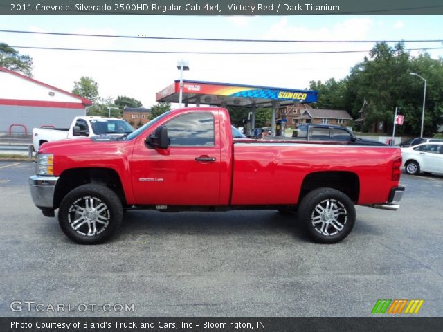 2011 Chevrolet Silverado 2500HD Regular Cab 4x4 in Victory Red