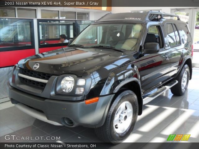 2003 Nissan Xterra XE V6 4x4 in Super Black