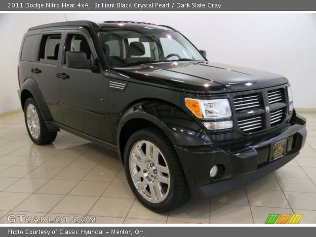 2011 Dodge Nitro Heat 4x4 in Brilliant Black Crystal Pearl
