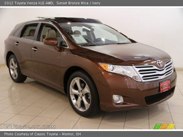 2012 Toyota Venza XLE AWD in Sunset Bronze Mica