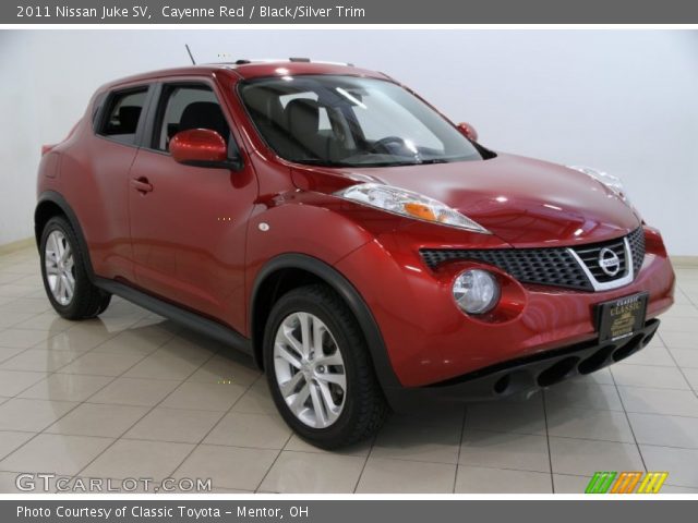 2011 Nissan Juke SV in Cayenne Red